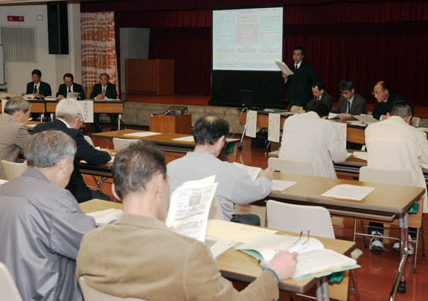 高い関心がうかがえた地上デジタル放送についての説明会