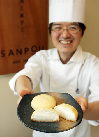 赤穂の豆腐を主材料にした半生菓子「ぷくぷく豆富」