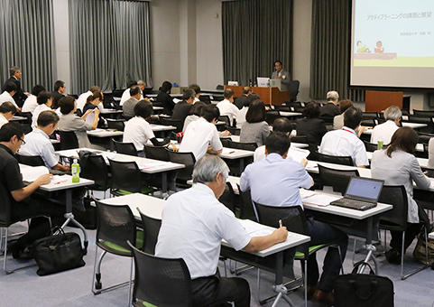 関西福祉大学で開催された日本教育実践方法学会の研究大会
