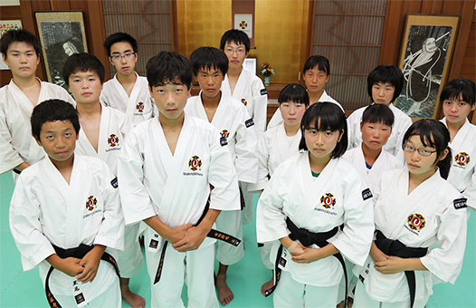 全国中学生少林寺拳法大会への出場が１０年連続となる赤穂スポーツ少年団
