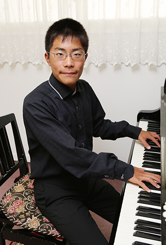 全日本ジュニアクラシック音楽コンクールで審査員賞を受賞した松原聖君