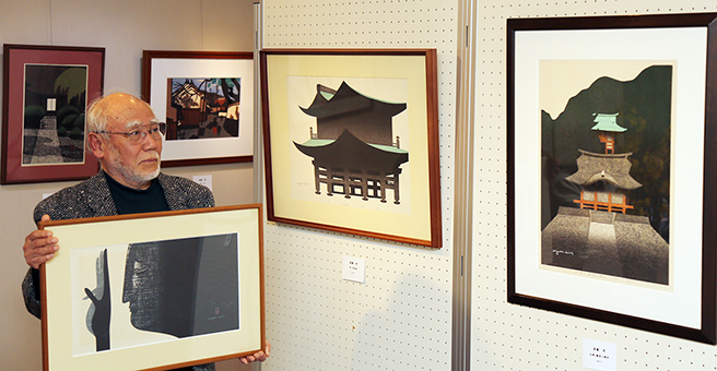 福島をこよなく愛した版画家、斎藤清の作品が並ぶ収蔵品展