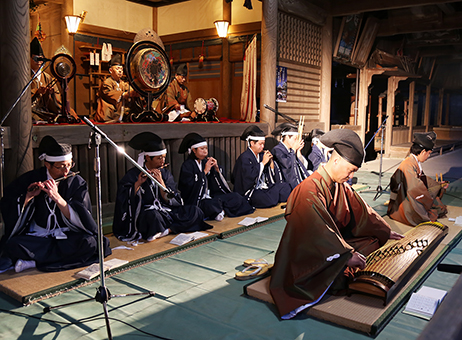 雅楽の祖・秦河勝をまつる大避神社で行われた「日本伝統文化の宴」