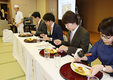 各宿が料理の技を競ったグルメアワード