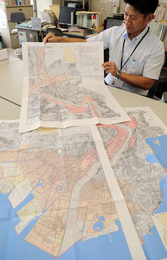 「千年に一度」の大雨を想定して兵庫県が作成した千種川の「洪水浸水想定区域図」