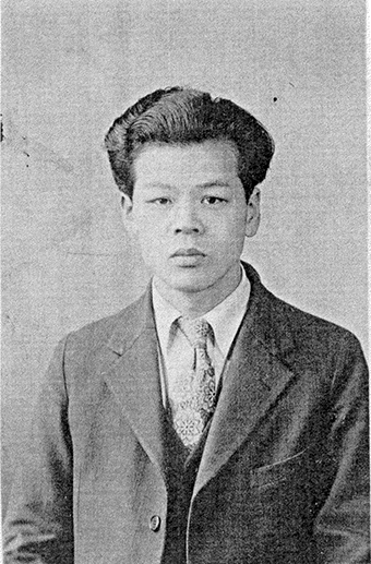 ３１歳ごろの大田耕士＝１９４１年１月撮影、長女・園サトルさん提供