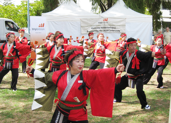 海外で初披露された「でえしょん」