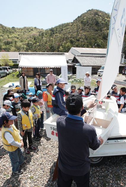 まずは陸上で基礎講習