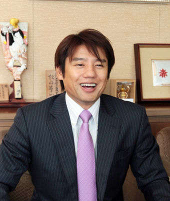 「赤穂のスポーツ推進応援団長」を買って出た池谷幸雄さん