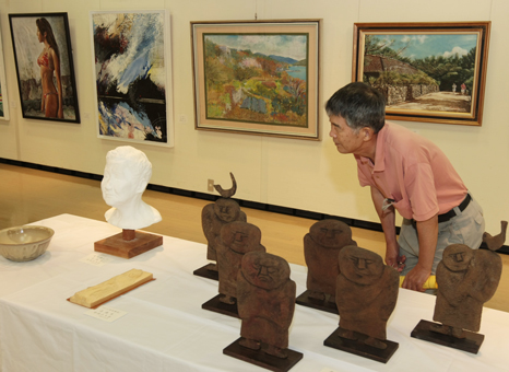 19日まで開催中の赤穂市美術展