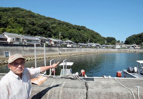現在の小島地区と城尾さん