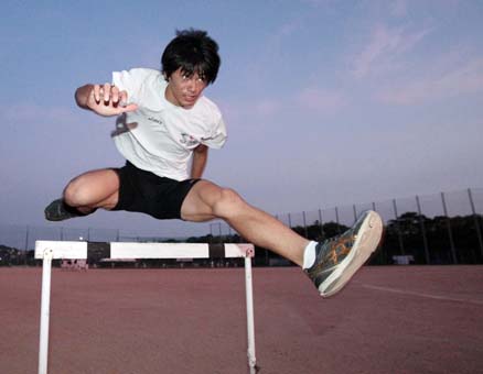 近畿ユース陸上で3位入賞した大薗拓未選手