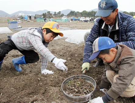 利用が始まったグリーンファーム唐船