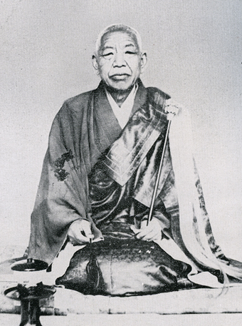 100回忌を迎える花岳寺21世住職・仙珪和尚