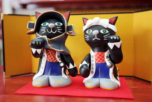 「忠臣蔵招き猫〜内蔵助と安兵衛〜」