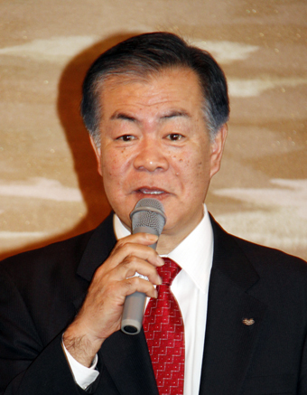 自然エネルギーの可能性について講演した武本洋一氏