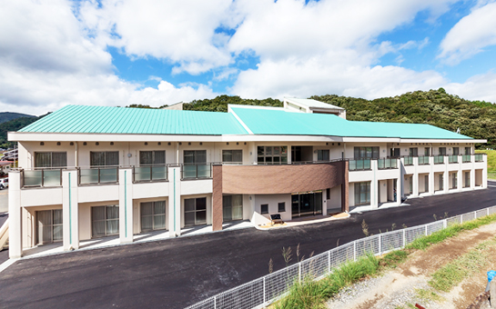 「千種の苑」に竣工した赤穂市初の地域密着型特養ホーム