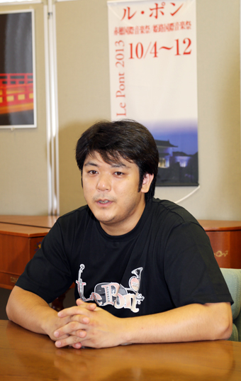 開幕を控え、ル・ポン国際音楽祭への抱負を語る樫本大進さん