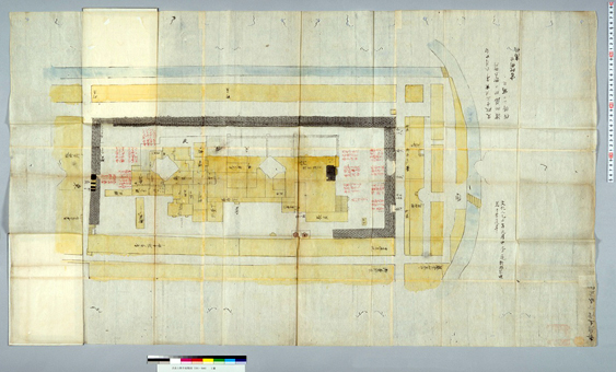「吉良上野介屋敷図」