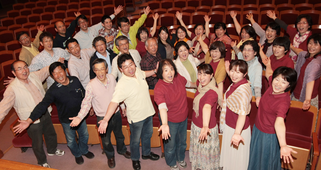 結成30周年の定期演奏会へ向けて息を合わせる赤穂市民合唱団のみなさん