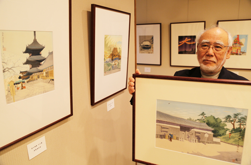 京版画の巨匠、徳力富吉郎の作品を集めた版画展