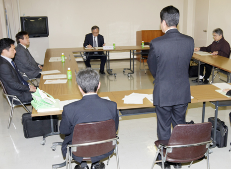 産廃最終処分場計画の論点整理を目的に第1回会議が開かれた西播磨県民局の専門家会議