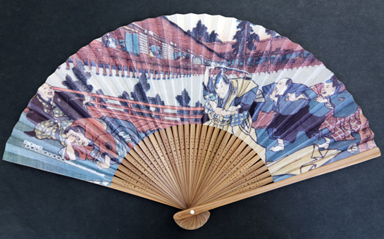 新発売されたシリーズ第7弾の忠臣蔵扇子