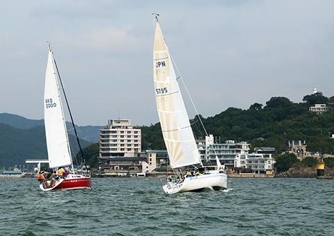 模擬レースでヨットの醍醐味を楽しんだ「赤穂わくわくヨットレース」
