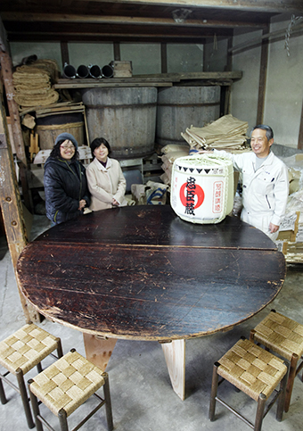 多目的スペースとして活用されることになった奥藤酒造の「寄合蔵」