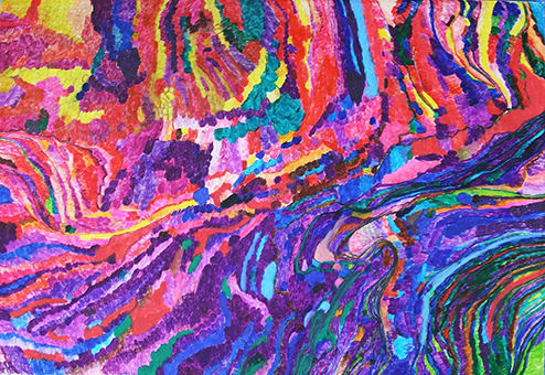 上杉結喜子さん作「無題」