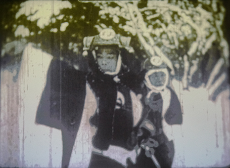 貴重なフィルムが見つかった尾上松之助主演『実録忠臣蔵』の一場面＝おもちゃ映画ミュージアム提供