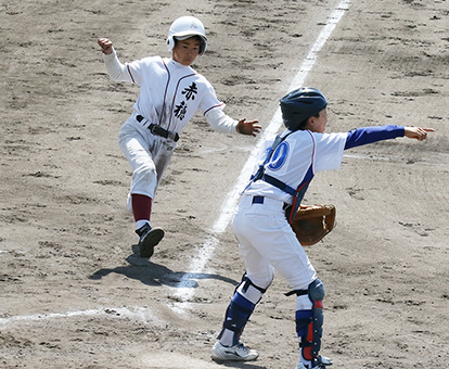 熱戦を繰り広げた第3回赤穂市長旗少年野球大会