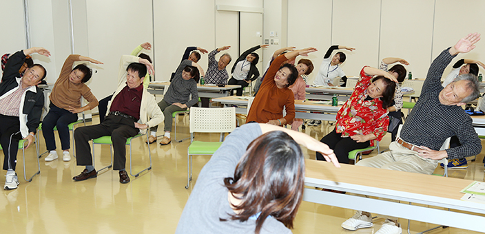 衛生や健康について学んだ講習会