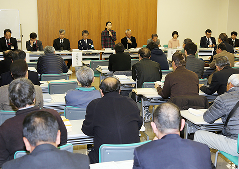 21陣営が参加した市議選立候補予定者説明会