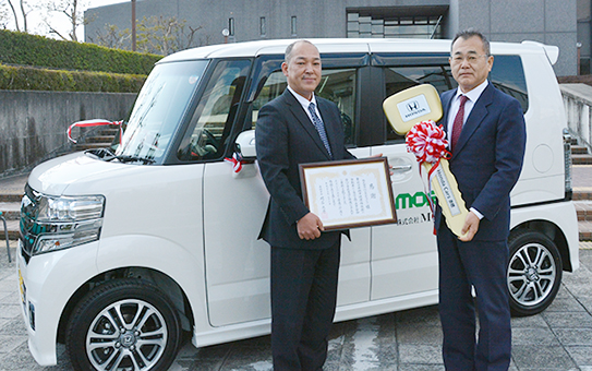 通算4台目となったモレスコからの車両寄贈