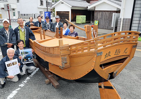北前船寄港地として日本遺産追加認定を目指す地元住民のみなさん