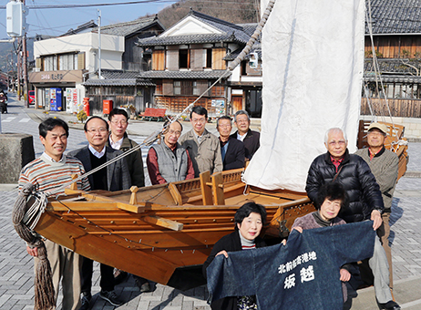 「手づくり郷土賞グランプリ」にノミネートされた「坂越のまち並みを創る会」のみなさん