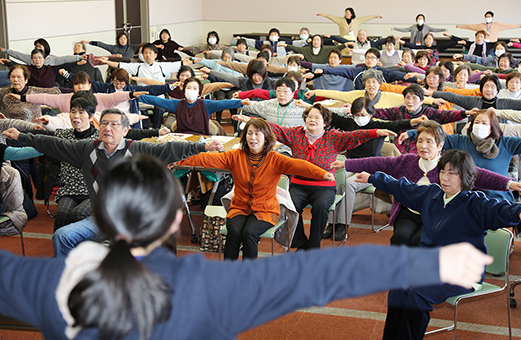 「いきいき百歳体操」のリーダー養成講座