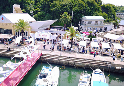 好評だった昨年の「かしらじまストライプマルシェ」