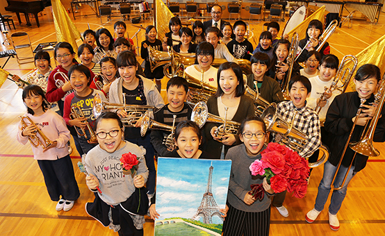 念願の全日本フェスへ初出場した赤穂小金管バンドクラブ