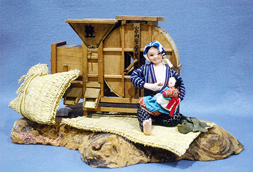 渡辺うめ作『唐箕』