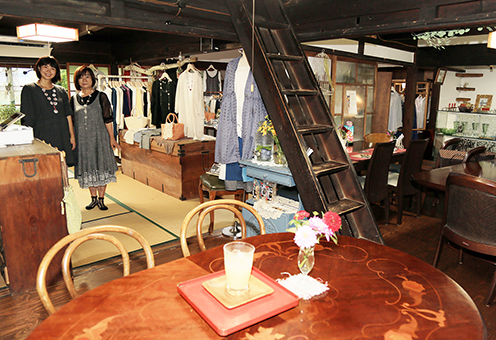 落ち着いた雰囲気が人気の古民家カフェ「ふっくらざっぱ」