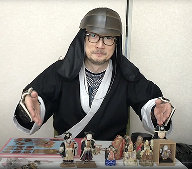 「ちゅうしんぐら文化ちゃんねる」を開設した、もりいくすおさん