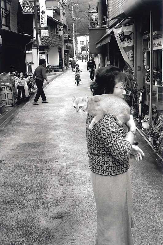 武本冨重写真展「懐ー路地・裏通り・旧道ー」の展示作品の一つ