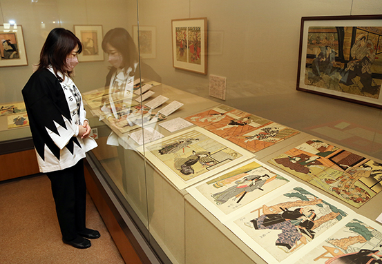 歴史博物館で開催中の特別展「上方の忠臣蔵浮世絵」