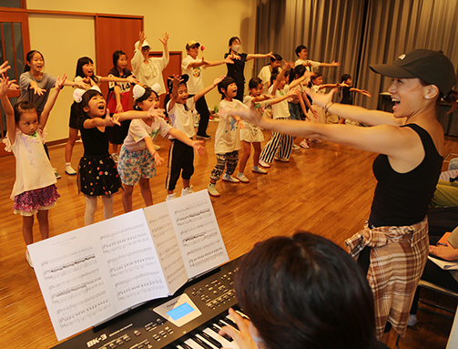 歌とダンスの楽しさを体感したミュージカル体験イベント